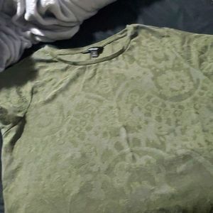 Simply Vera Vera Wang size xl green top